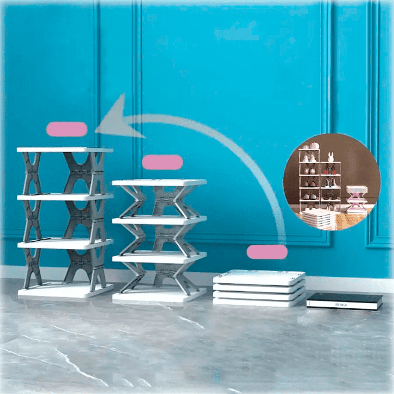 Miniatura 5 de Zapatero organizador plegable FK23D-91